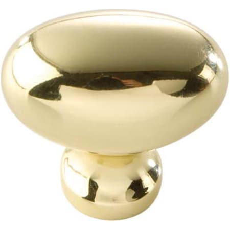 Hd Belwith 1.25 in. Knob- Polished Brass BWP3054 PB